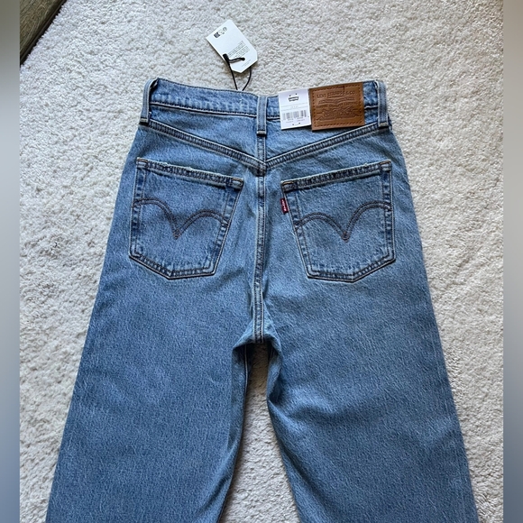 NWT Levi's Premium Ribcage Straight Ankle Women's Jeans Size 25/27 - Picture 6 of 12